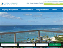 Tablet Screenshot of gaiahawaii.com